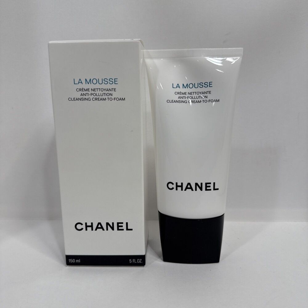 Chanel La Mousse Anti-polution Cleansing Cream To Foam 150 ML Sealed NIB